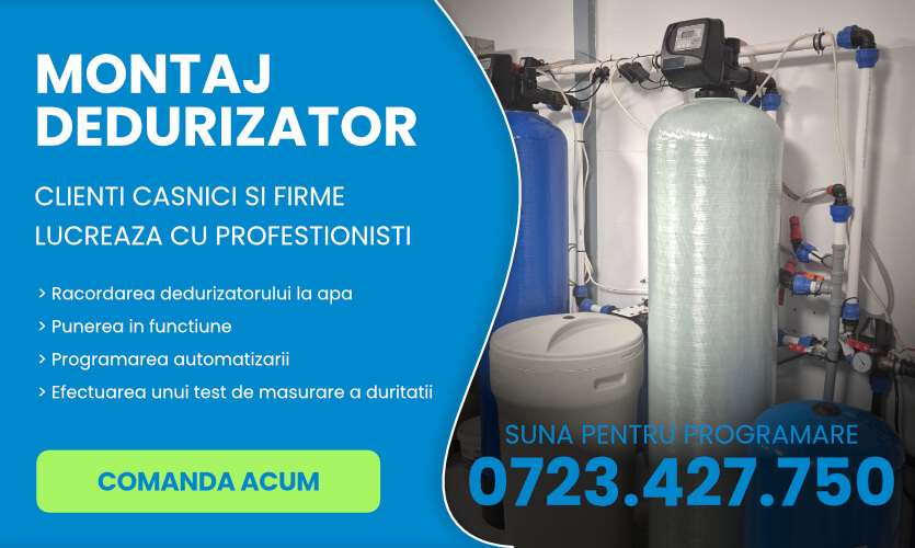 montaj dedurizator apa